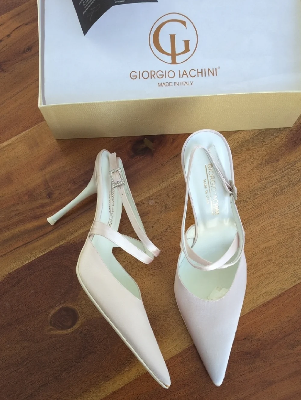 🆕 Women's Pointed Toe Slingback Pumps in Light Pink